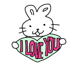 Mochi usagi 2 sticker #3038149