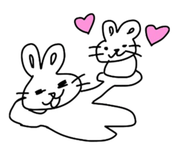 Mochi usagi 2 sticker #3038166