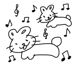 Mochi usagi 2 sticker #3038167