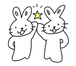 Mochi usagi 2 sticker #3038168