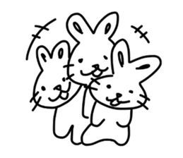 Mochi usagi 2 sticker #3038169