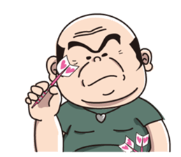 DARTS MAN sticker #3038171