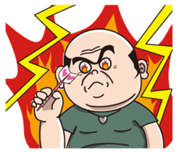 DARTS MAN sticker #3038173