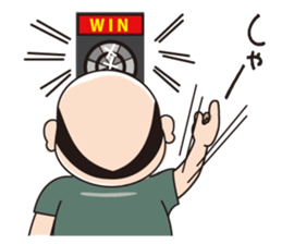 DARTS MAN sticker #3038184