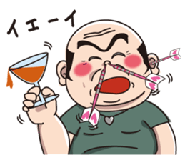 DARTS MAN sticker #3038188