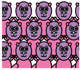 Red potato Fairy "IMO RAKKO" sticker #3039003