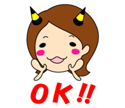 ONI-YOME sticker #3039093