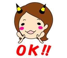 ONI-YOME sticker #3039093
