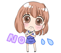 Working girl Maki sticker #3039291