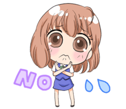 Working girl Maki sticker #3039291