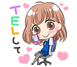 Working girl Maki sticker #3039294