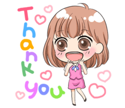 Working girl Maki sticker #3039295