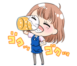 Working girl Maki sticker #3039300