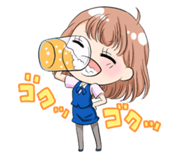 Working girl Maki sticker #3039300