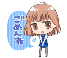 Working girl Maki sticker #3039303
