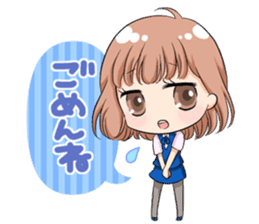 Working girl Maki sticker #3039303