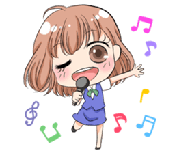 Working girl Maki sticker #3039308