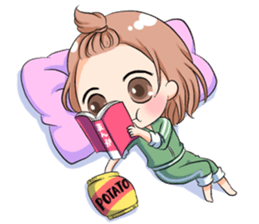 Working girl Maki sticker #3039310