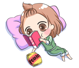 Working girl Maki sticker #3039310