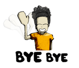 TAHN AFRO sticker #3039422