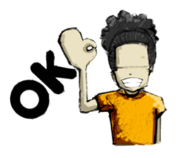 TAHN AFRO sticker #3039426