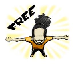 TAHN AFRO sticker #3039430