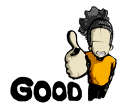 TAHN AFRO sticker #3039439