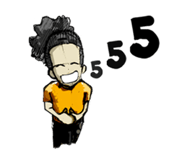 TAHN AFRO sticker #3039442
