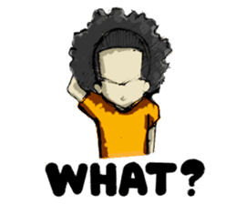 TAHN AFRO sticker #3039443