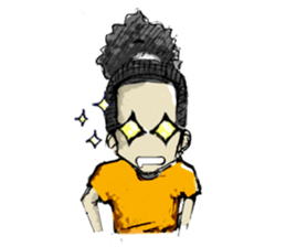 TAHN AFRO sticker #3039446