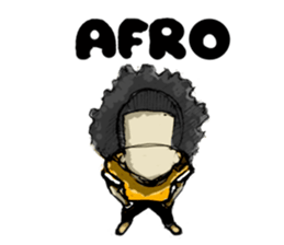 TAHN AFRO sticker #3039449