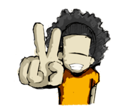 TAHN AFRO sticker #3039450