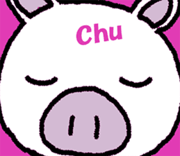 Message of piglets 4 sticker #3039932