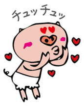 love pigs sticker #3040927