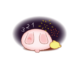 PuniBani: Happy Holiday sticker #3041000