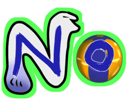 Mr.Guppy and Brackball sticker #3041015