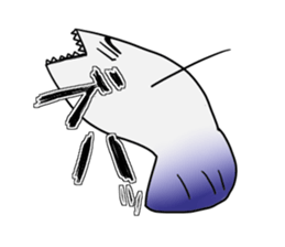 Mr.Guppy and Brackball sticker #3041016