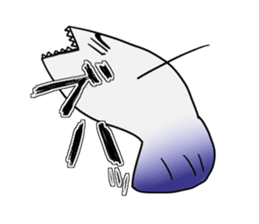 Mr.Guppy and Brackball sticker #3041016