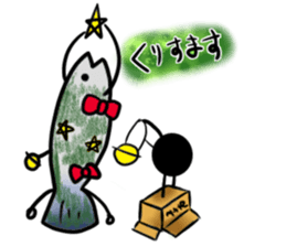 Mr.Guppy and Brackball sticker #3041047