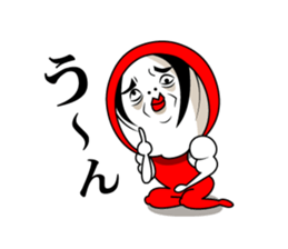 Mr.Red tights. sticker #3041371