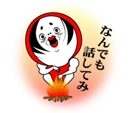 Mr.Red tights. sticker #3041388