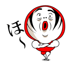 Mr.Red tights. sticker #3041397