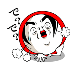 Mr.Red tights. sticker #3041398