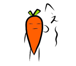 daikon and ninjin sticker #3041528