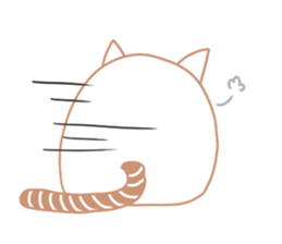 Earthworm Cat sticker #3041692