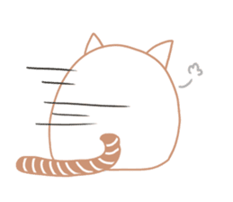 Earthworm Cat sticker #3041692