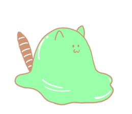 Earthworm Cat sticker #3041711