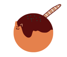 Earthworm Cat sticker #3041715