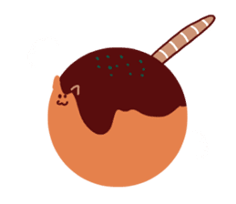 Earthworm Cat sticker #3041715