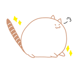 Earthworm Cat sticker #3041720